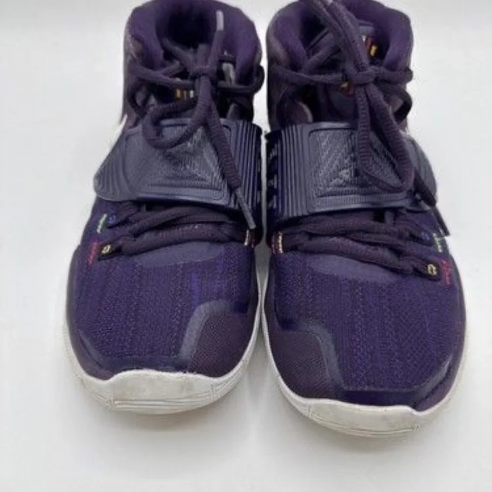 Nike Kyrie 6 PS Enlightenment Kids Youth 2.5Y BQ5600-500 Purple Shoes EUC